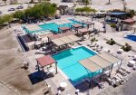 Swimming pool for guests in El Dorado Ranch San Felipe 